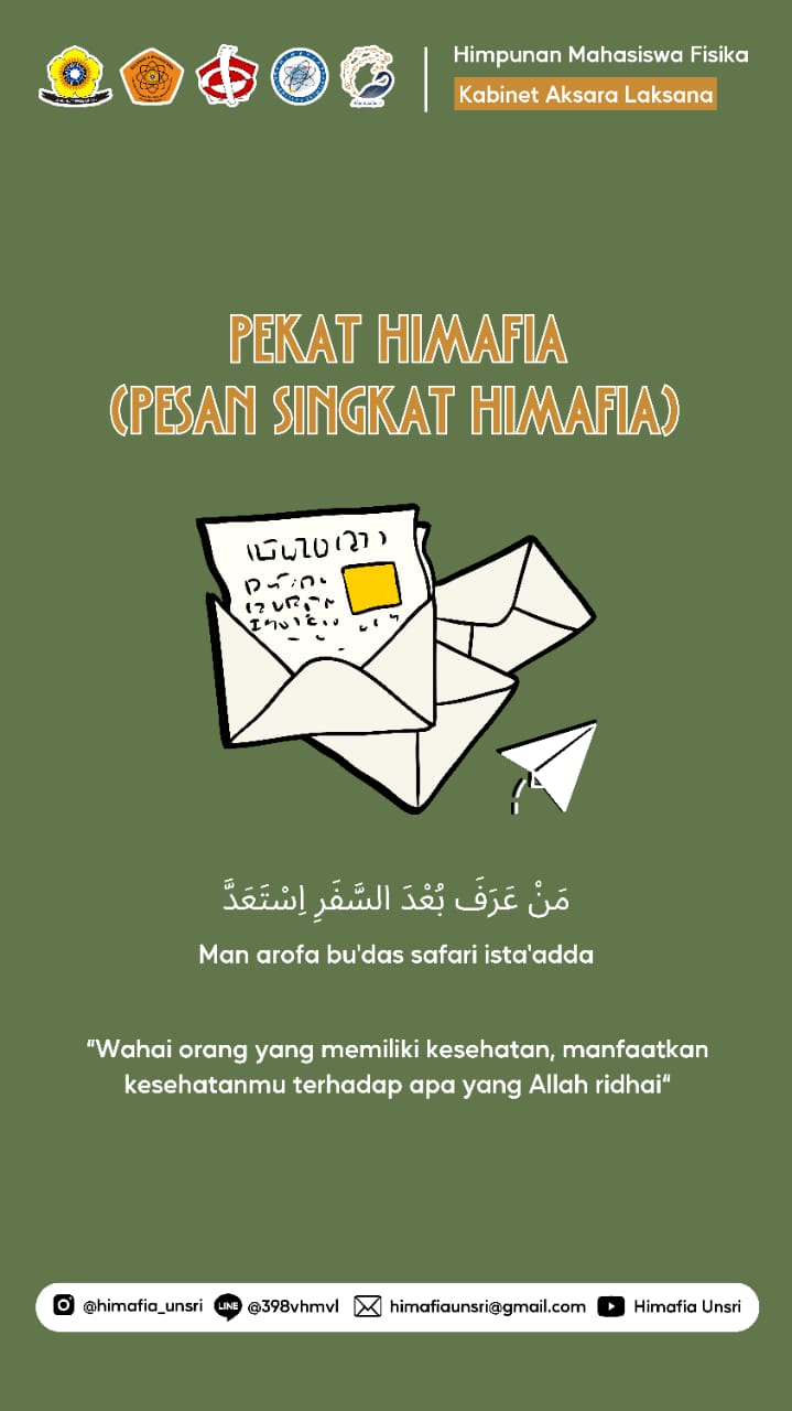 PESAN SINGKAT (PEKAT HIMAFIA)